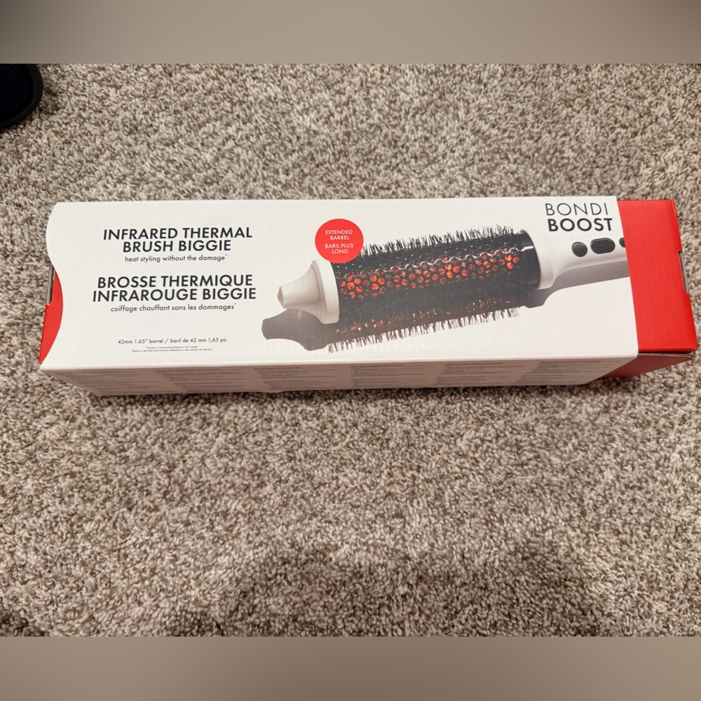 Copy for address changBondi Boost Infrared Thermal Brush Biggie - White and Blac
